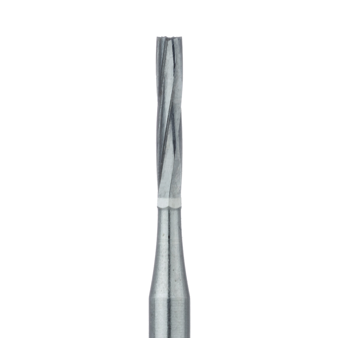 HM21L-010-FGL Operative Carbide Bur, Straight Fissure Long, US#57L, 1mm Ø, FGL