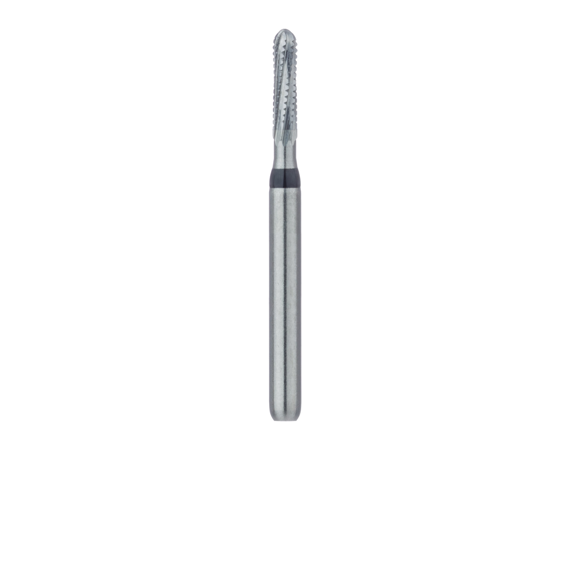 HM31A-012-FG Carbide Bur Specialty, Amalgam Removal, Round End Cross Cut Fissure, 1.2mm Ø, FG