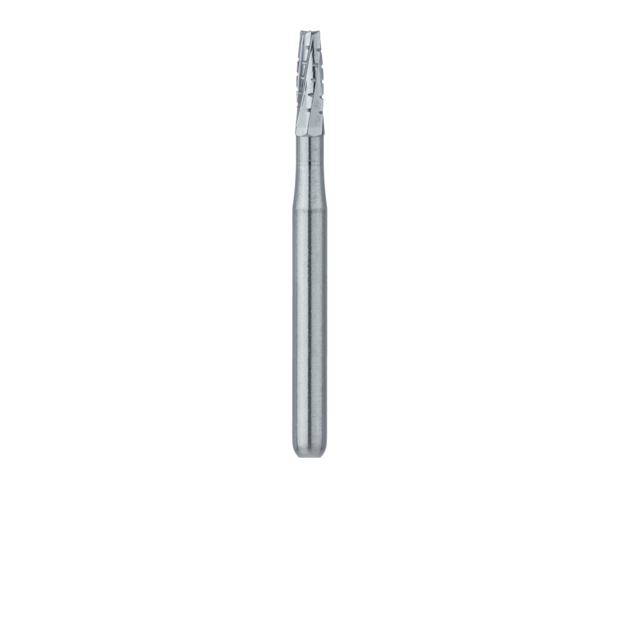 HM33-014-FG Operative Carbide Bur, Tapered Fissure Cross Cut, 1.4mm Ø, FG