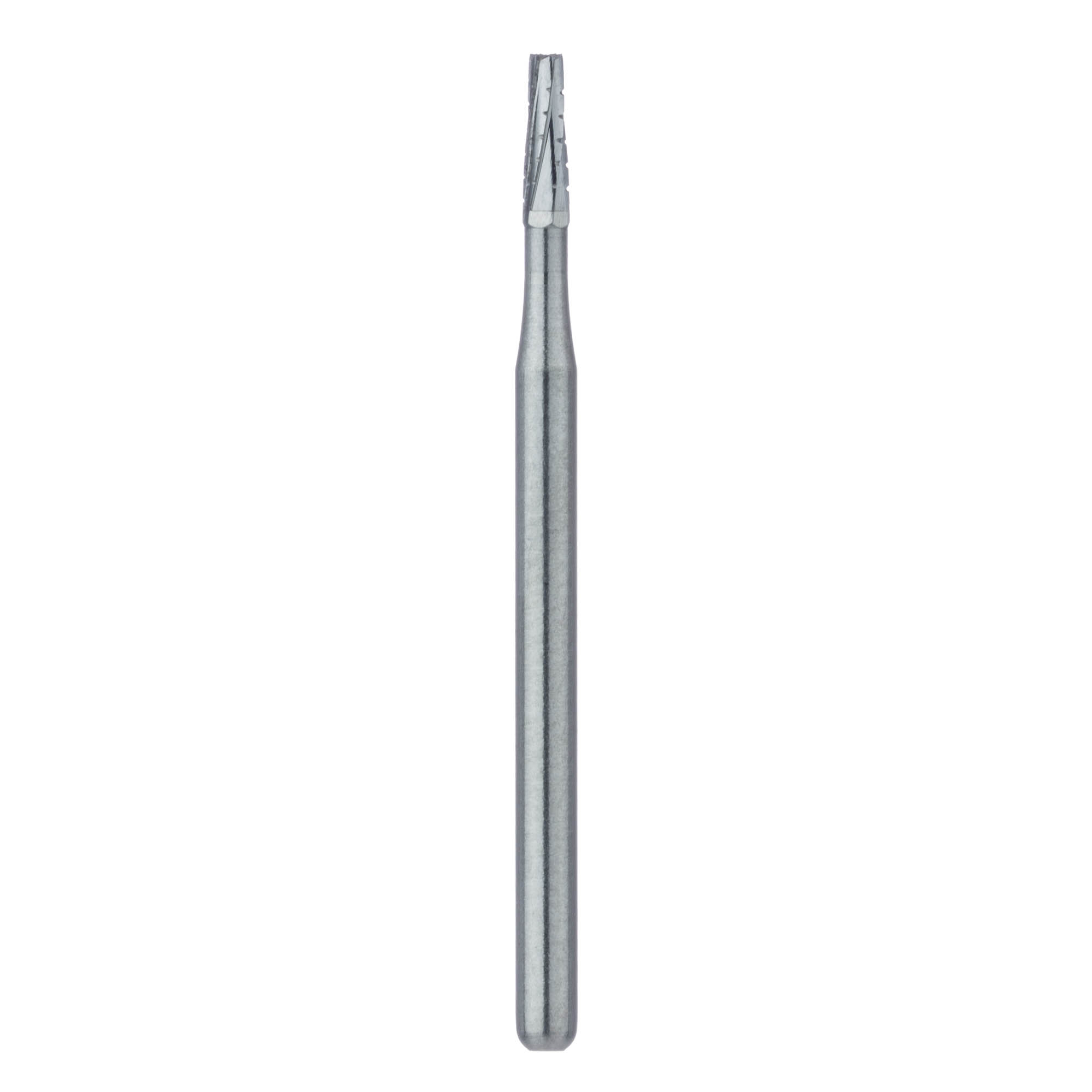 HM33-012-SU Operative Carbide Bur, Tapered Fissure Cross Cut, US#701, 1.2mm Ø, SU