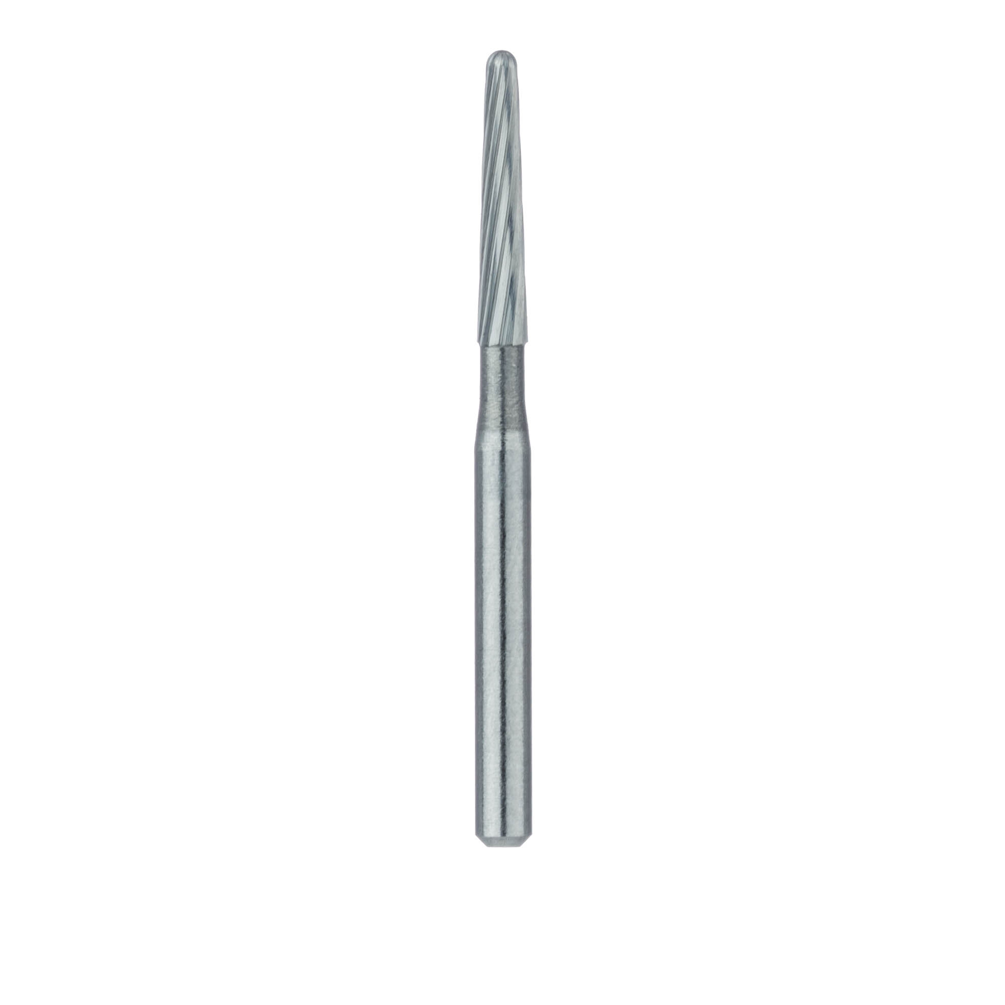 HM375R-014-FG Trimming & Finishing Carbide Bur, Fine, Round End Taper, US#7664, 1.4mm Ø, FG