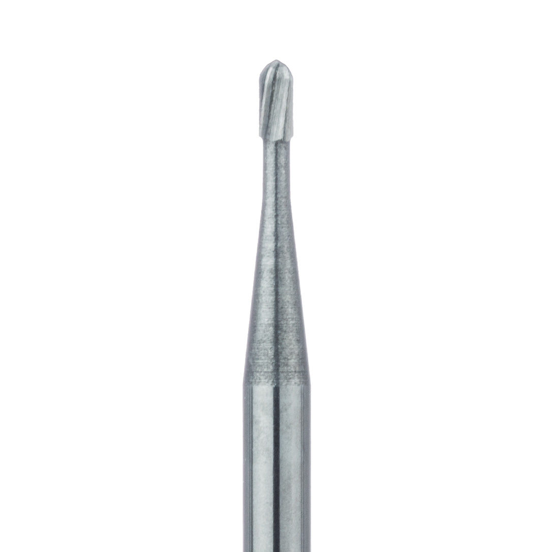HM7-008-SS Operative Carbide Bur, Pear, US#330, 0.8mm Ø, SS