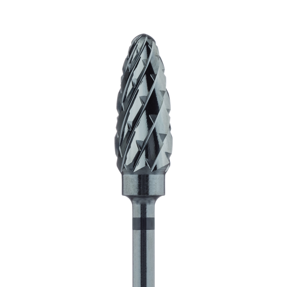 HMB251S-060-HP Black Cobra Laboratory Carbide Bur, Super Coarse, Cross ...