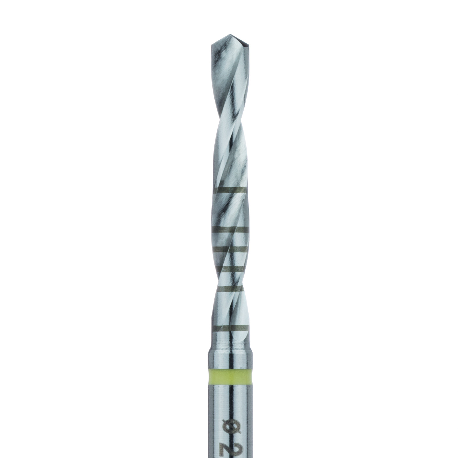 HN010 Surgery, Implant Bur with Depth Markings, 2mm Ø, 17mm Length, RAL