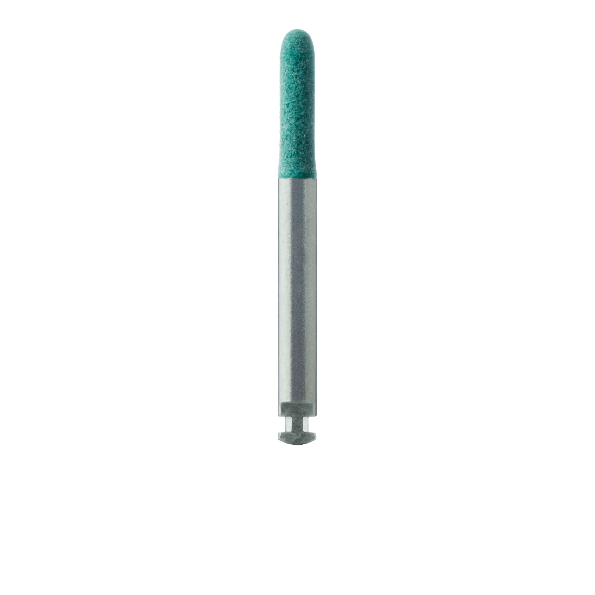 PCL09-030-RA Polisher, Prophy-Clean, Green, Rounded Cylinder, 3mm Ø, Coarse Grain, RA