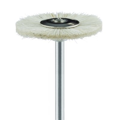 100-220-HP Polisher, White, Brush, Goat Hair, 22mm Ø, HP