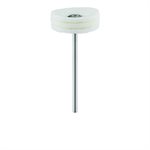 160-220-HP Polisher, White, Brush, Felt, 3-ply, 22mm Ø, HP