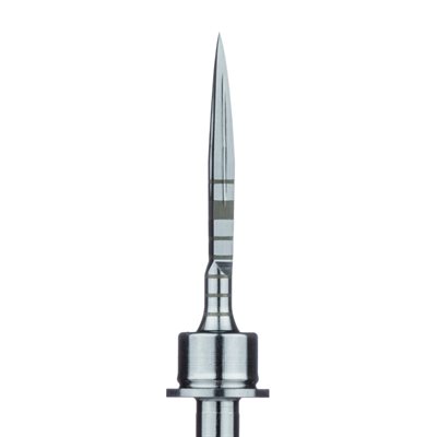 187RF-018-RA Surgery, Pilot Drill with Stop, Spade Stainless Steel Bur, 1.8mm Ø, RA
