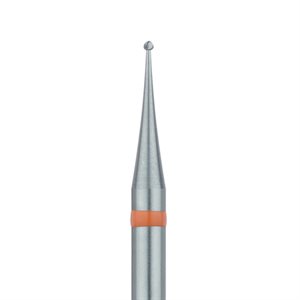 1RF-007-HP Steel Bur, Rust Free Stainless Steel Bur, 0.7mm Ø, Round, HP