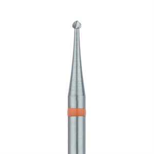 1RF-012-HP Steel Bur, Rust Free Stainless Steel Bur, US #3, 1.2mm Ø, Round, HP