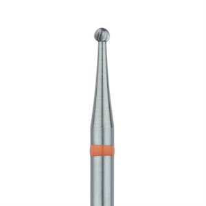 1RF-016-HP Steel Bur, Rust Free Stainless Steel Bur, US #5, 1.6mm Ø, Round, HP