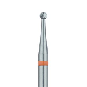 1RF-018-HP Steel Bur, Rust Free Stainless Steel Bur, US #6, 1.8mm Ø, Round, HP