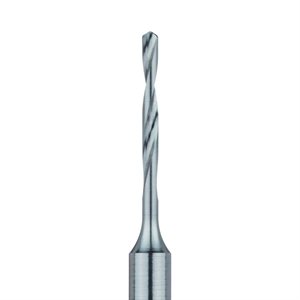 203RF-009-RAL Steel Bur, Rust Free Stainless Steel Bur, 0.9mm Ø, Twist Drill, RAL