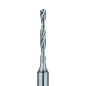 203RF-011-RAL Steel Bur, Rust Free Stainless Steel Bur, 1.1mm Ø, Twist Drill, RAL
