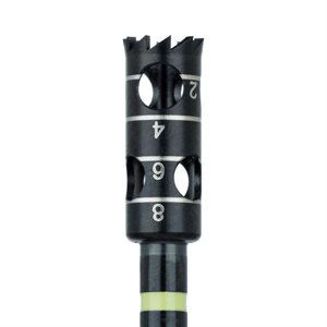 229IU-408-RAX Self Limiting Trephine, 4mm External Ø, 3mm Internal Ø, 8mm Length, RAX
