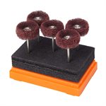 253MF-250-HP Polisher, Maroon, 3D Printing, Fuzzies, 25mm Ø, HP