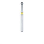 801C-021-FG Round Diamond Bur, 2.1mm Ø, Extra Fine, FG