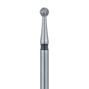 801H-018-FG Round Diamond Bur, 1.8mm Ø, Super Coarse, FG