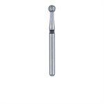 801H-021-FG Round Diamond Bur, 2.1mm Ø, Super Coarse, FG