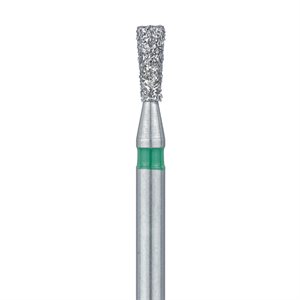 807G-016-FG Long Inverted Cone Diamond Bur, 1.6mm Ø, Coarse, FG