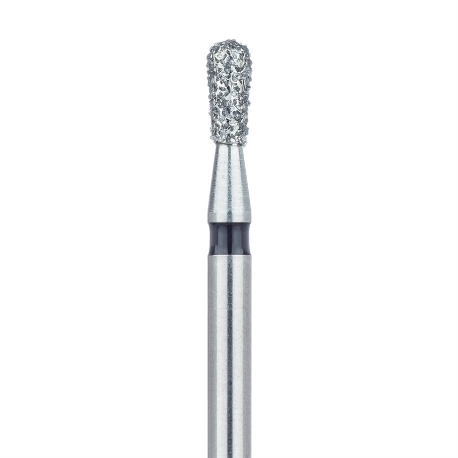 809RH016FG Round End Pear Diamond Bur , 1.6mm Super Coarse FG