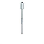 82RF-060-HP Steel Bur, Rust Free, 6.0mm Ø, Cross Cut, Rounded Cylinder Soft Reline Reducer, HP