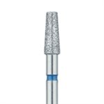 847-033-HP Long Tapered Flat End Diamond Bur, 3.3mm Ø, Medium, HP