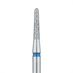 850-018-HP Round End Taper Chamfer Diamond Bur, 1.8mm Ø, Medium, HP