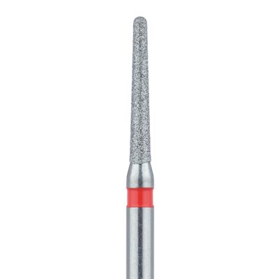 850F-012-FG Round End Taper Chamfer Diamond Bur, 1.2mm Ø, Fine, FG 850F-012-FG Round End Taper Chamfer Diamond Bur, 1.2mm Ø, Fine, FG