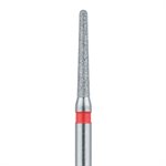 850F-012-FG Round End Taper Chamfer Diamond Bur, 1.2mm Ø, Fine, FG