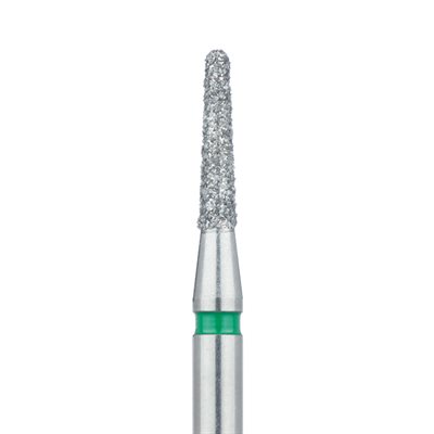850G-018-HP Round End Taper Chamfer Diamond Bur, 1.8mm Ø, Coarse, HP 850G-018-HP Round End Taper Chamfer Diamond Bur, 1.8mm Ø, Coarse, HP