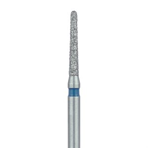 856-012-FG Round End Taper Chamfer Diamond Bur, 1.2mm Ø, Medium, FG
