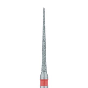 859LF-010-FG Long Needle Diamond Bur, Interproximal Reduction, 1mm Ø, Fine, FG