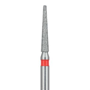 859WF-014-FG Modified Shoulder Diamond Bur, Interproximal Reduction, 1.4mm Ø, 0.6mm Tip, Fine, FG