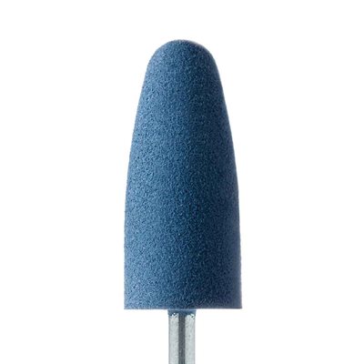 9573S-100-HP-BL Polisher, Blue, Cone, Silicone Polishers with Aluminum Oxide, 10mm Ø, Pre-Polishing (Coarse), HP