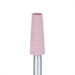 9734G-040-HP-P Abrasive, Pink, Tapered Flat End, Diamond Porcelain for Ceramics, Zirconia Sprue Removal, 4mm Ø, Medium, HP