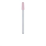 9734G-040-HP-P Abrasive, Pink, Tapered Flat End, Diamond Porcelain for Ceramics, Zirconia Sprue Removal, 4mm Ø, Medium, HP