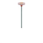 9749F-110-HP-R / O Polisher, Diamond Impregnated, For Porcelain, Red / Orange, Wheel, 11mm Ø, High Shine Polishing (Fine), HP