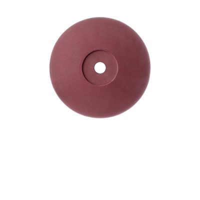 9753F-150-UNM-R Polisher, Diamond Impregnated, For Porcelain, Red, Knife Edge, 15mm Ø, High Shine Polishing (Fine), UNM