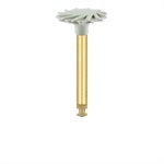 9769F-100-RA Polisher, Beige, Twist Composite, 10mm Ø, High Shine Polishing, RA