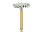 9769F-140-RA Polisher, Beige, Twist Composite, 14mm Ø, High Shine Polishing, RA