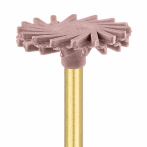 9769M-140-RA Polisher, Pink, Twist Composite, 14mm Ø, Pre-Polish, RA
