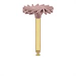 9769M-140-RA Polisher, Pink, Twist Composite, 14mm Ø, Pre-Polish, RA