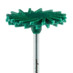 9771G-260-HP Polisher, Diamond Impregnated, For Porcelain, Green, Twist, 26mm Ø, Pre-Polishing (Coarse), HP