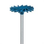 9771M-170-HP Polisher, Diamond Impregnated, For Porcelain, Blue, Twist, 17mm Ø, Polishing (Medium), HP