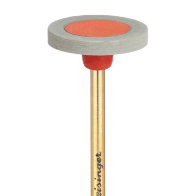 9792-145-HP Polisher, For Acrylics, Grey / Orange, Wheel, 14.5mm Ø, HP