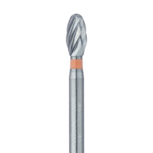 D0379-023-FG Trimming & Finishing Carbide Bur, Twist Finisher, 2.3mm Ø, US #7408, Fine, FG