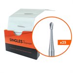 FG331 Carbides, Singles, Sterile Packed, US#331, FG, 25 Pack FG331 Carbides, Singles, Sterile Packed, US#331, FG, 25 Pack