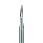 HM23-010-SS Operative Carbide Bur, Tapered Fissure, US #170, 1mm Ø, SS HM23-010-SS Operative Carbide Bur, Tapered Fissure, US #170, 1mm Ø, SS