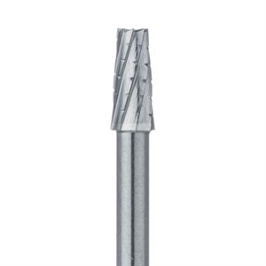 HM33-021-FG Carbide, Operative Tapered Fissure Cross Cut 2.1mm US#703 FG
